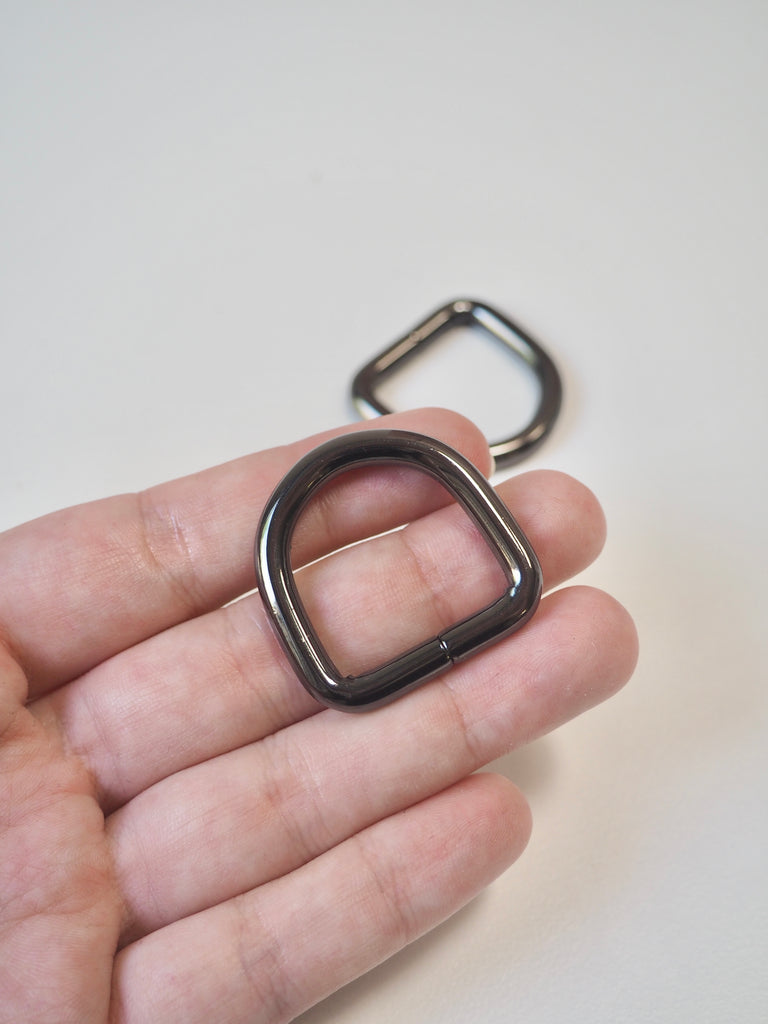 Gunmetal D-ring 36mm