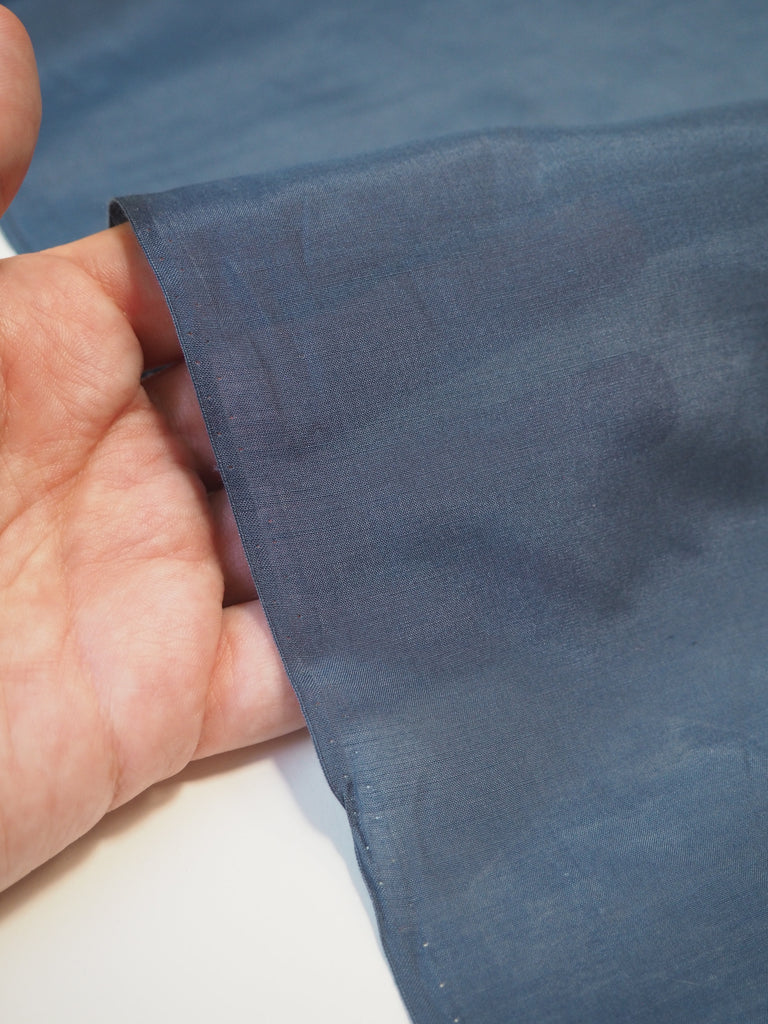 Blue Viscose Voile