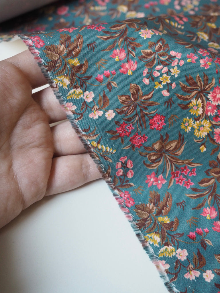 Liberty Floral Fable Cotton Twill