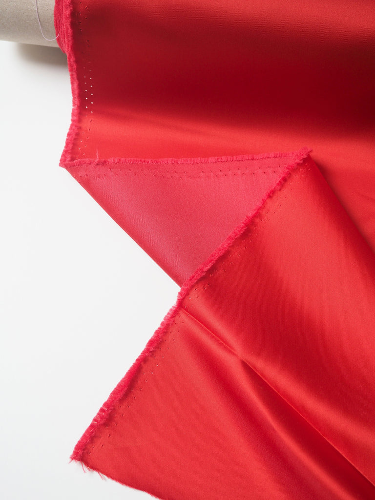 Vermillion Duchess Satin