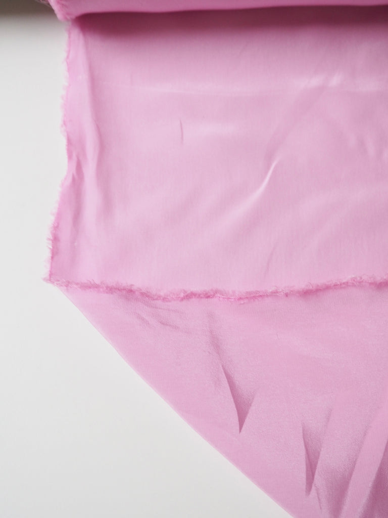 Pink Lightweight Silk Crepe de Chine