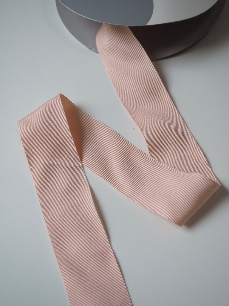 Shindo Blush Rose Grosgrain Ribbon 38mm