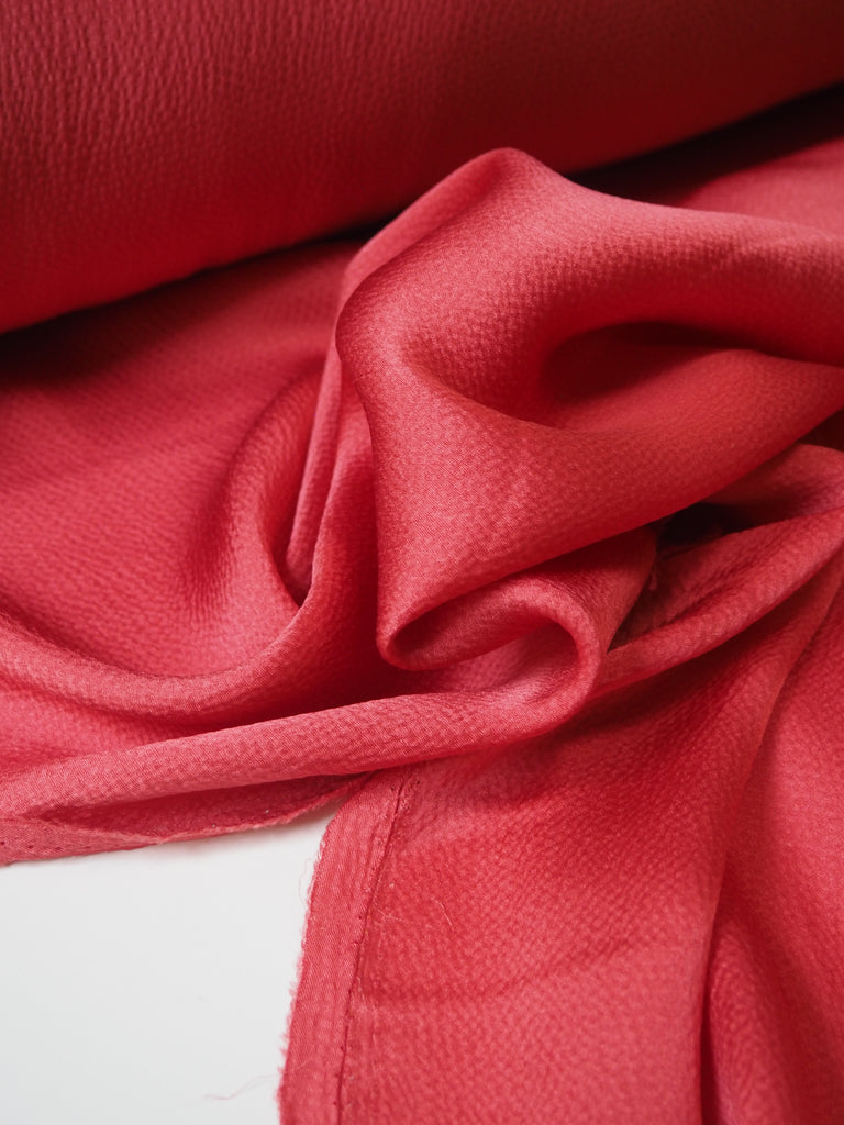 Petunia Hammered Silk Satin