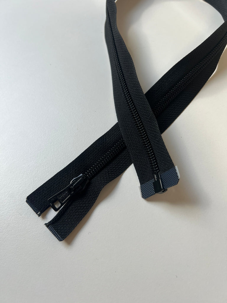 Lampo Black Separating Zip 58-73cm