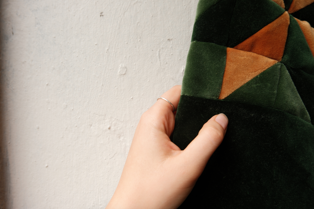 Learn to Sew a Patchwork Velvet Christmas Stocking