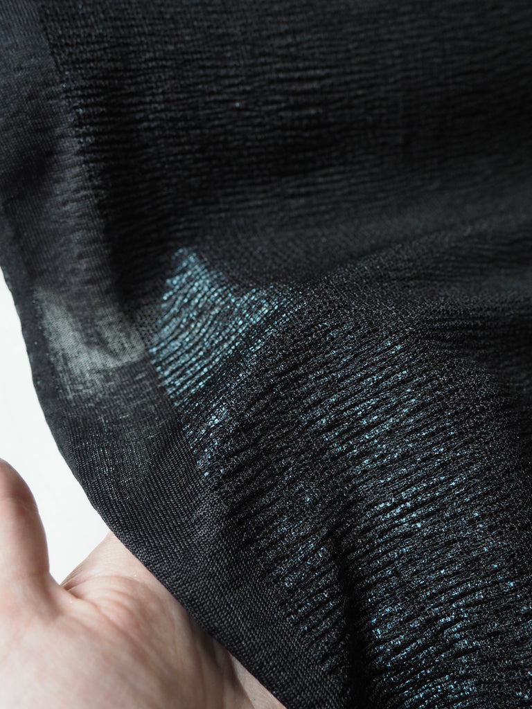 Black Metallic Jersey