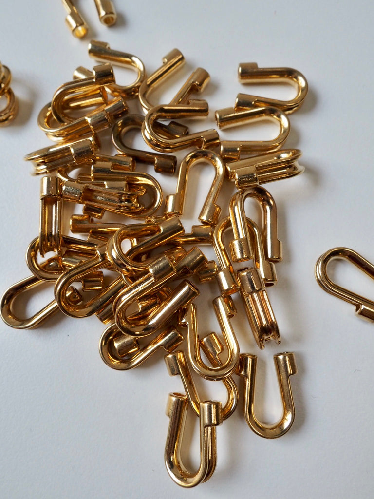 Gold Zipper Pull