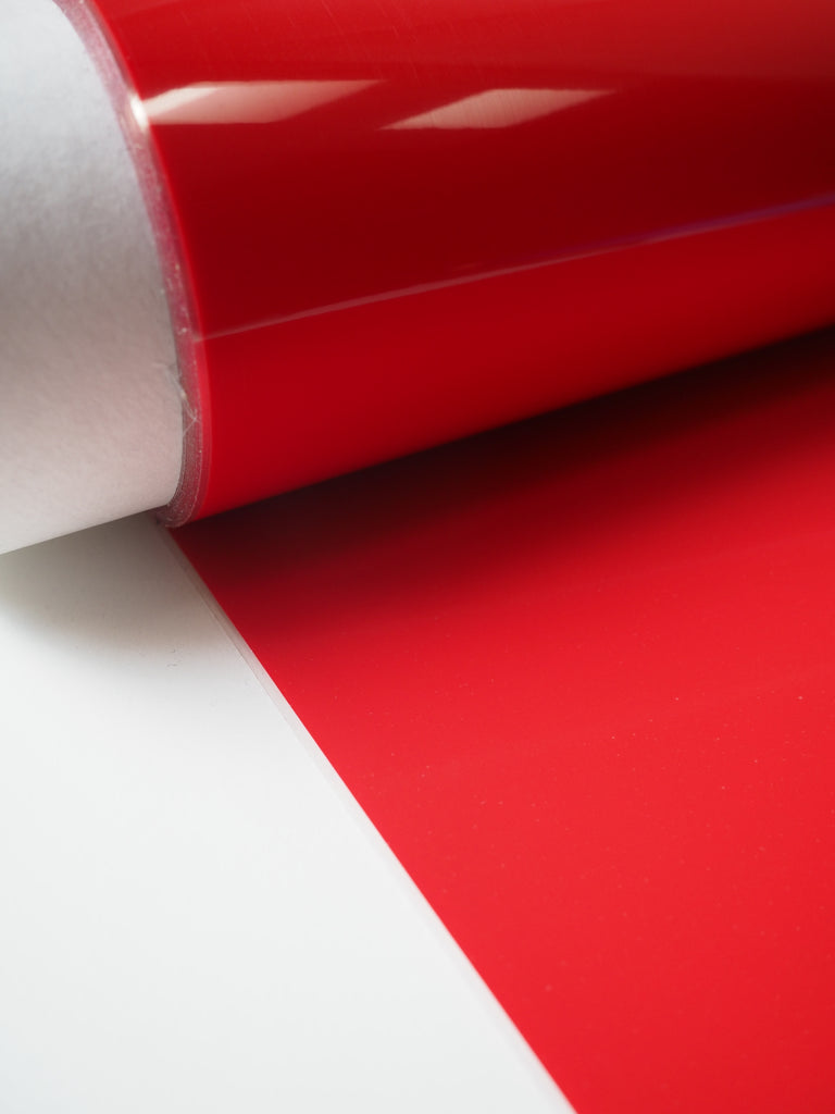 Red Heat Bonding Polyurethane Film