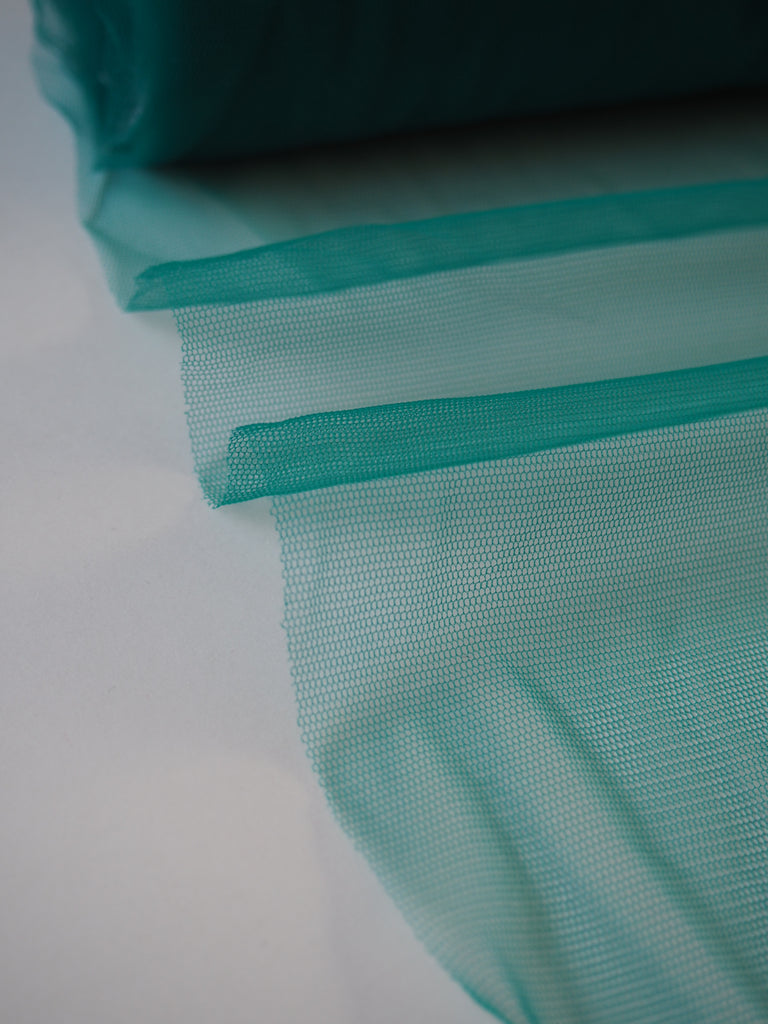 Emerald Stretch Tulle