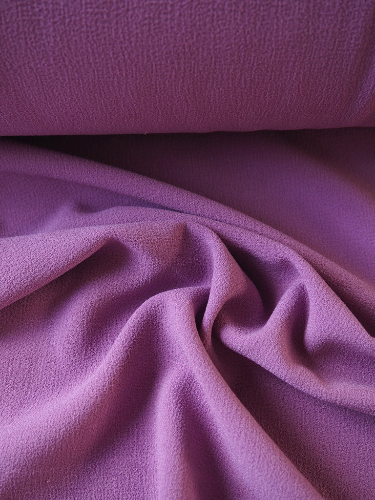 Orchid Stretch Crepe