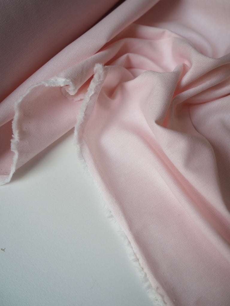Baby Pink Basketweave Cotton