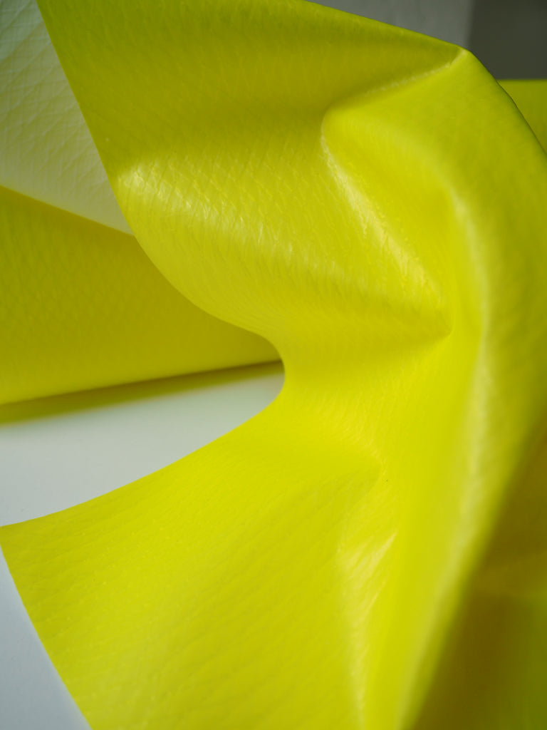 Neon Yellow HI-Vis Reflective PVC