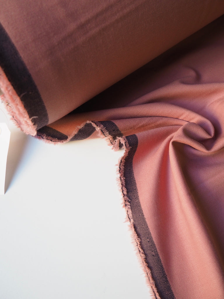 Dusty Rose Stretch Wool Suiting