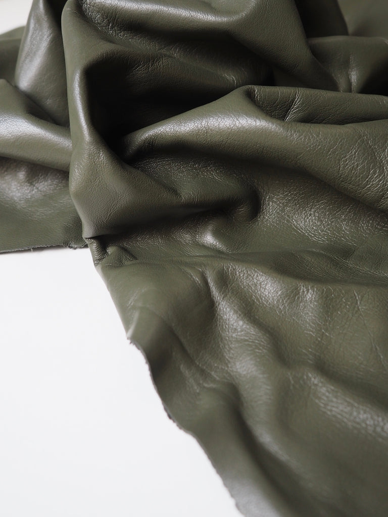 Moss Calf-Skin Leather