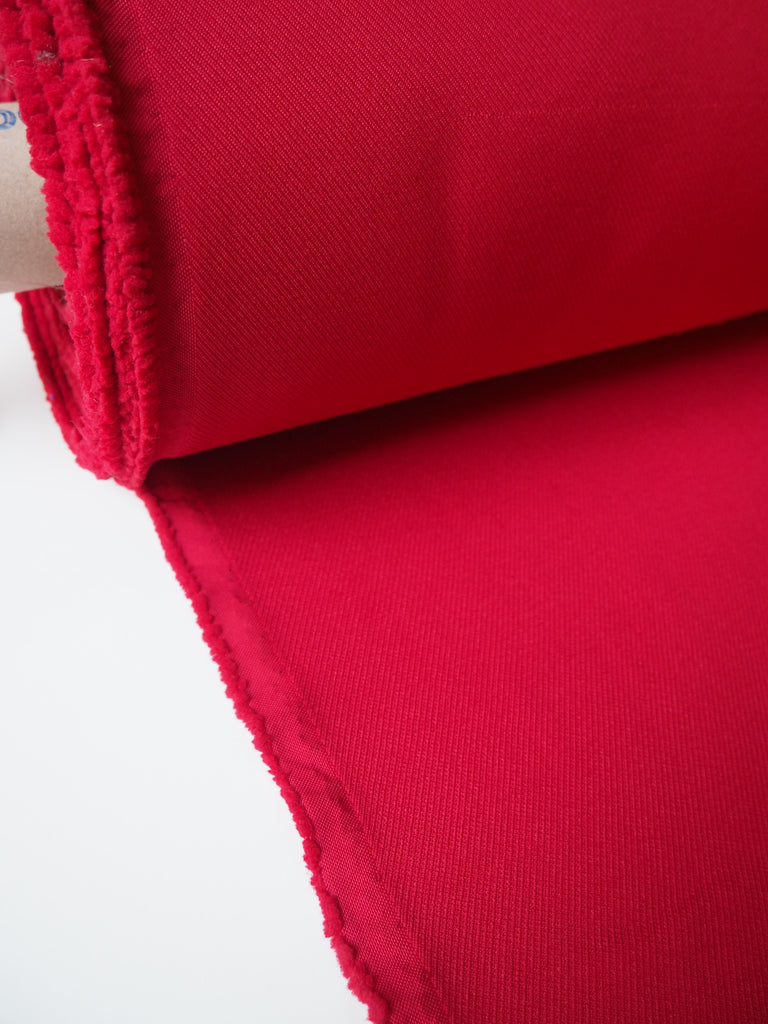Red Chunky Twill