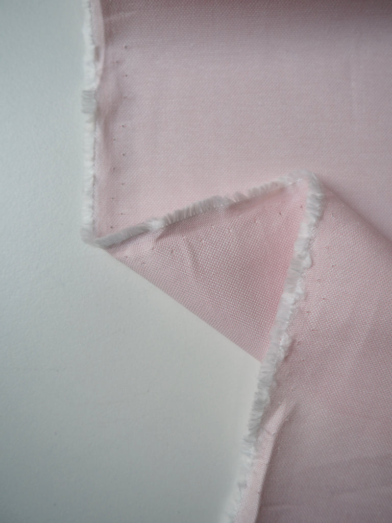 Baby Pink Basketweave Cotton
