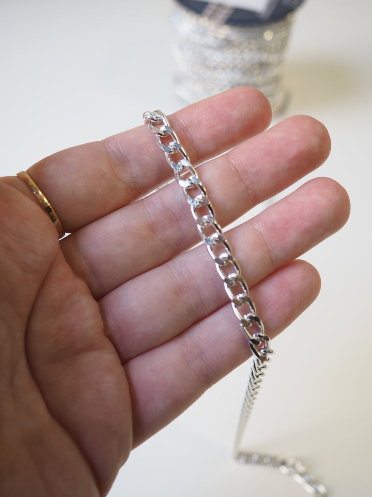 Silver Metal Chain 5mm