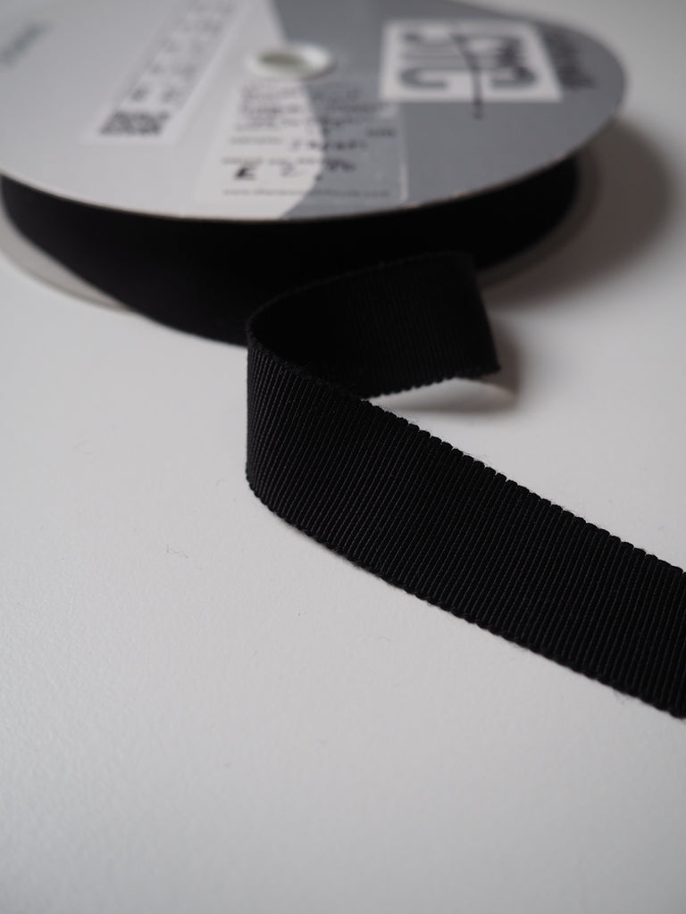 Shindo Black Grosgrain Ribbon 18mm
