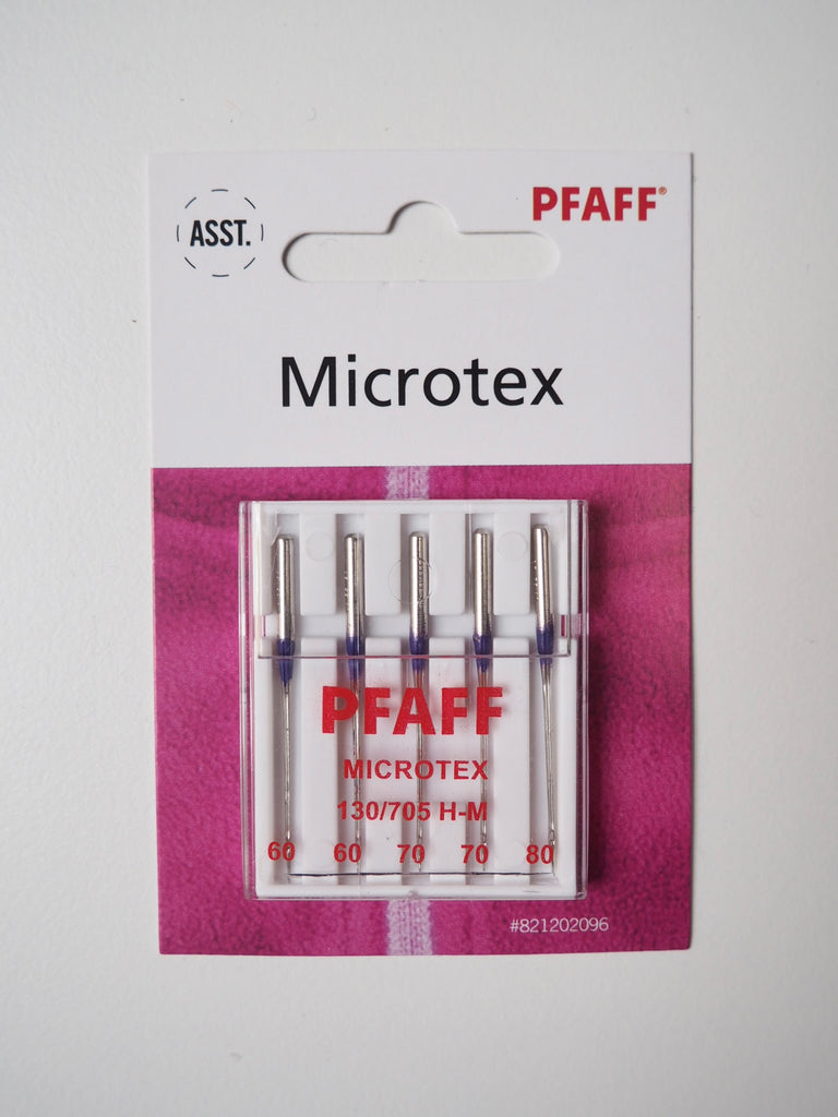 PFAFF Microtex Needles Sizes 60-80