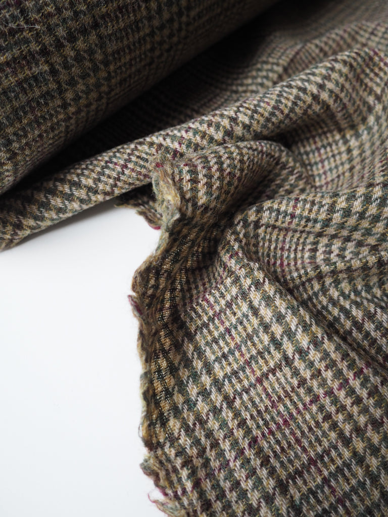 Oxfordshire Check Wool Coating
